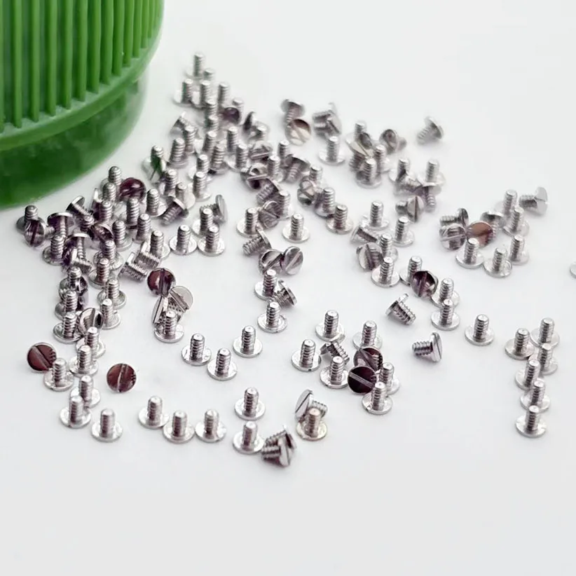 10 30 50 100pcs  Watch movement accessories 8200 movement upper clamp plate screw pendulum splint screw