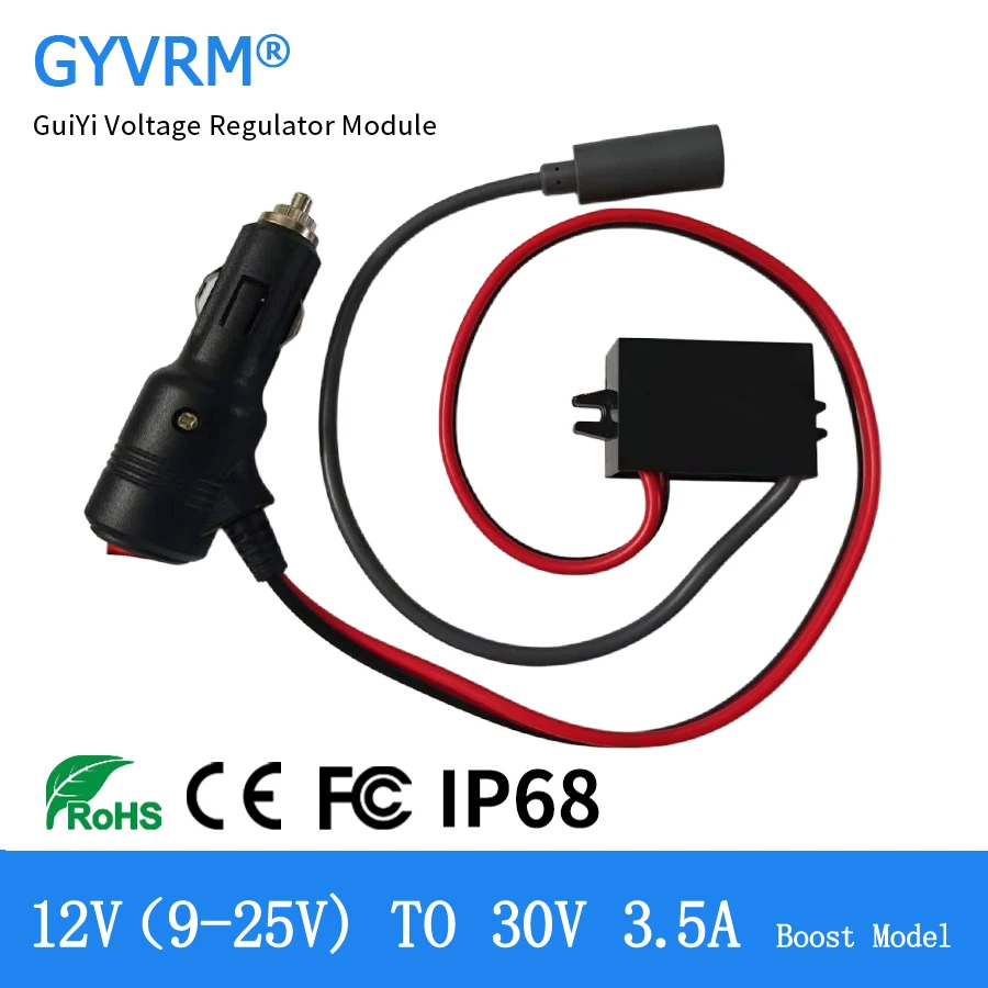 Starlink Mini Car Adapter 12V（9-25V） to 30V 3.5A DC Output Suitable for Vehicle/RV Converte