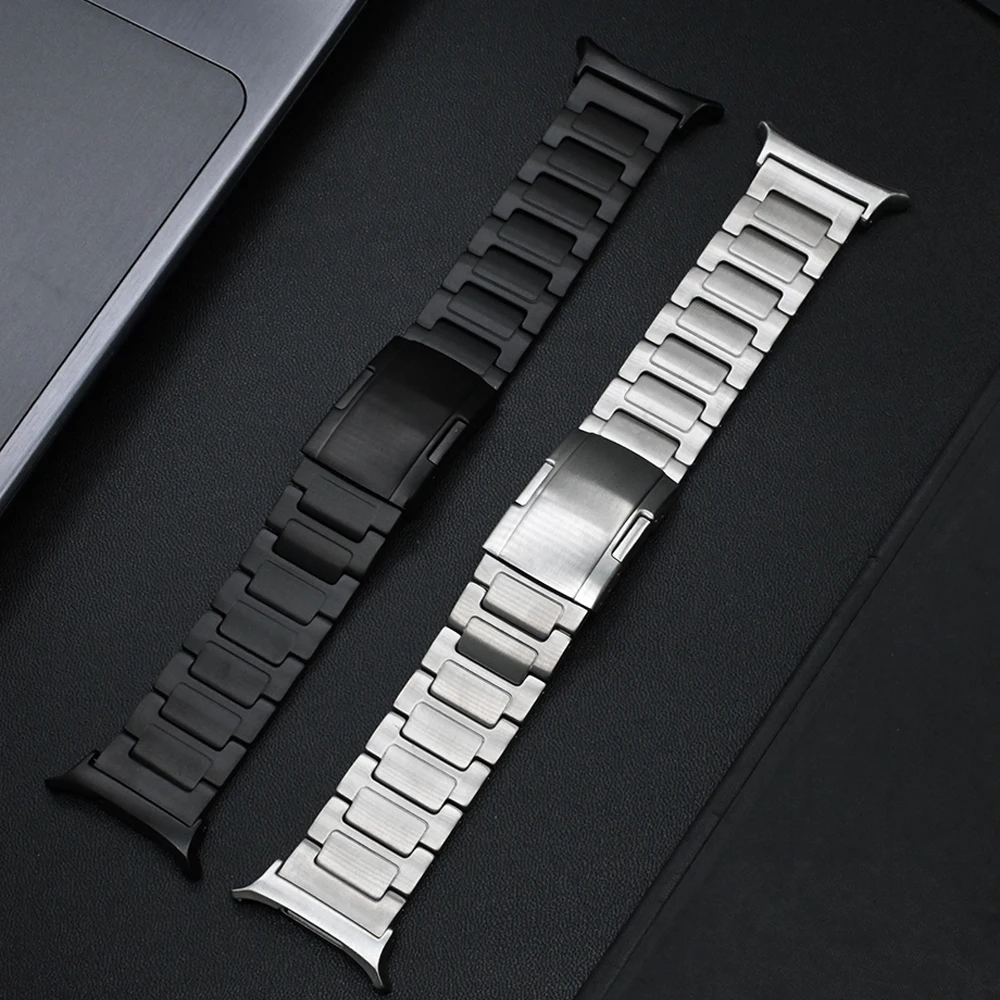 Titanium No Gaps Band for Samsung Galaxy Watch Ultra 47mm ultra 47MM Strap Quick Fit Men Business Metal Correa Luxury Bracelet