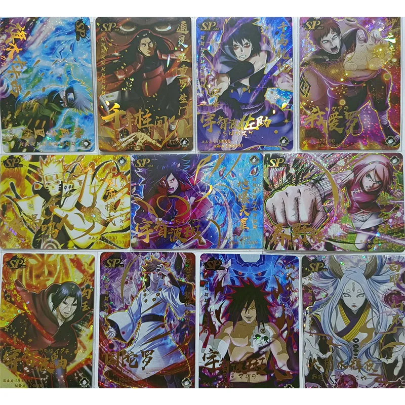 

New Anime Naruto Ssp Sp Card Uzumaki Naruto Haruno Sakura Game Collection Rare Cards Children's Toys Birthday Gifts