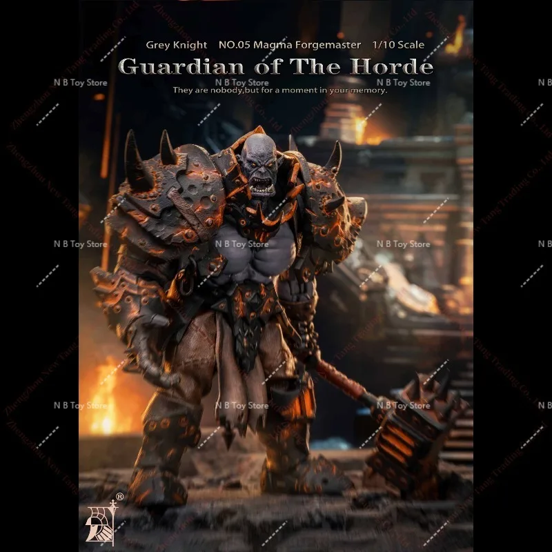 ฟิกเกอร์แอ็คชั่น Grey Knight Studio Tribe Guard 05 Melted Flame Casting ของแท้ มีสินค้าในสต็อก ของสะสมสำหรับเด็ก