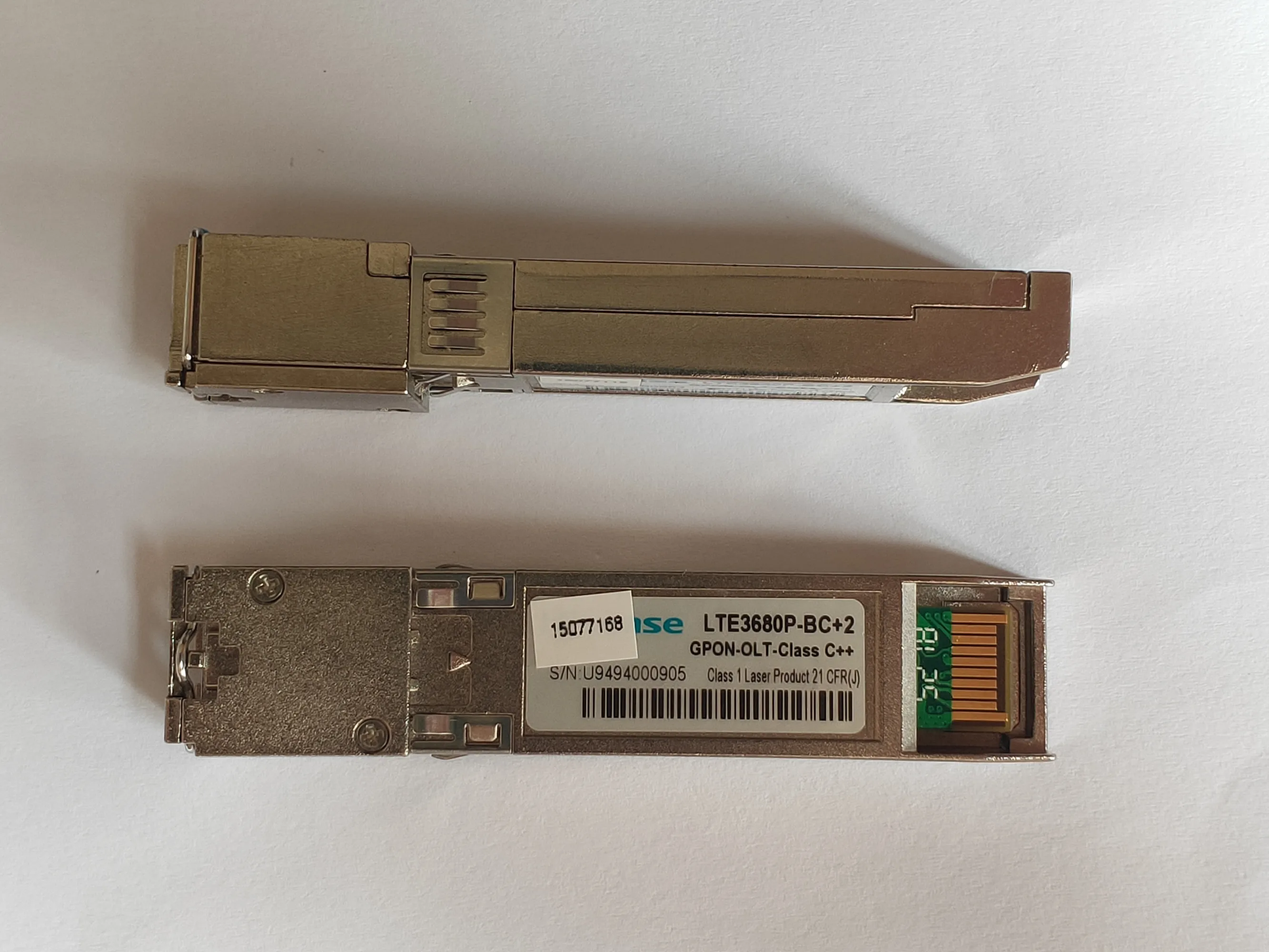 Módulo Hisense C ++ SC, LTE3680P-BC, 2 FH-PON-GP-20-C, GPON OLT, C ++, GPON OLT para GC8B GCOB, Transceptor