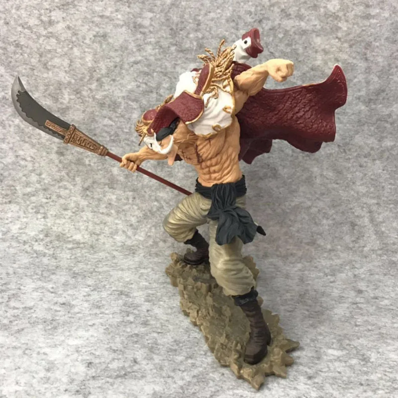 25 سنتيمتر قطعة واحدة الأبيض اللحية نموذج إدوارد نيوجيت التماثيل أنيمي مانغا تمثال GK تمثال جمع ألعاب شخصيات الحركة الحلي