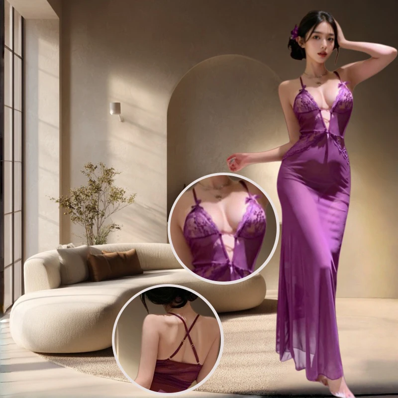 المرأة في نهاية المطاف مثير ثوب النوم يمزح مجموعة الملابس الداخلية الساخنة لعب الأدوار وإغراء حجم واحد هدية عيد ميلاد لا حبل الجر
