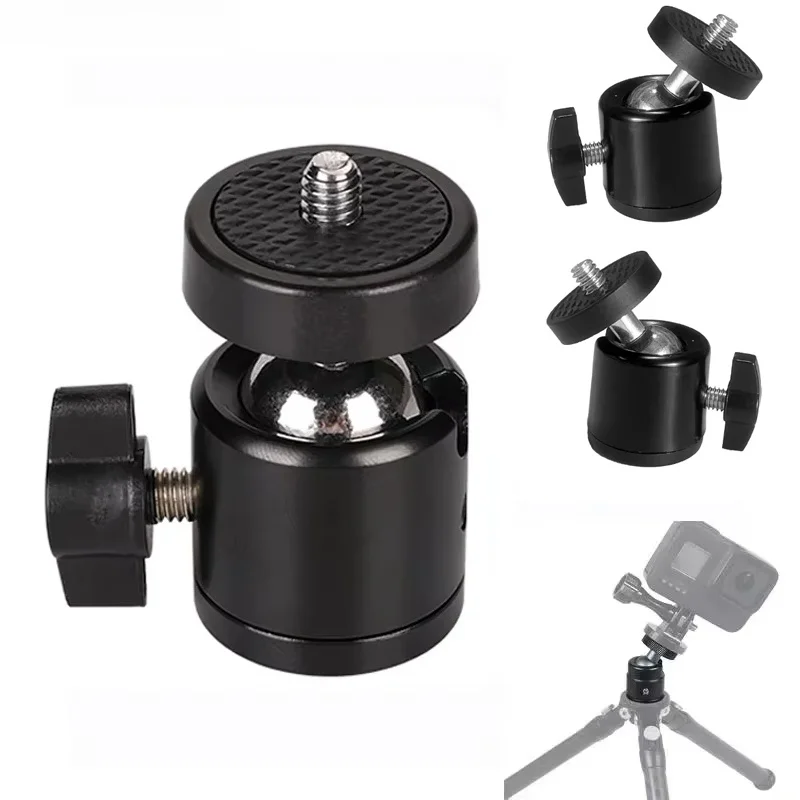 Fill Light Bracket 1/4 Metal Small Head For Camera Extension Bracket Flash Phone Selfie Stick Video Equipment Tripod Accessories