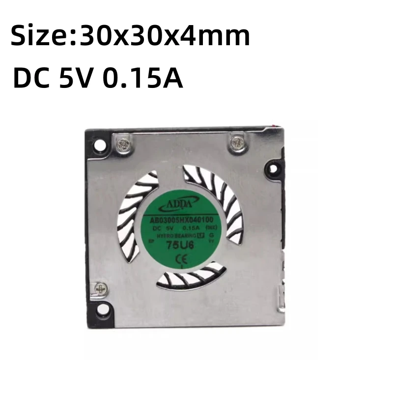 

AB03005HX040100 3004 3CM 30 * 4mm Micro Turbine Fan Laptop Cooling Fan