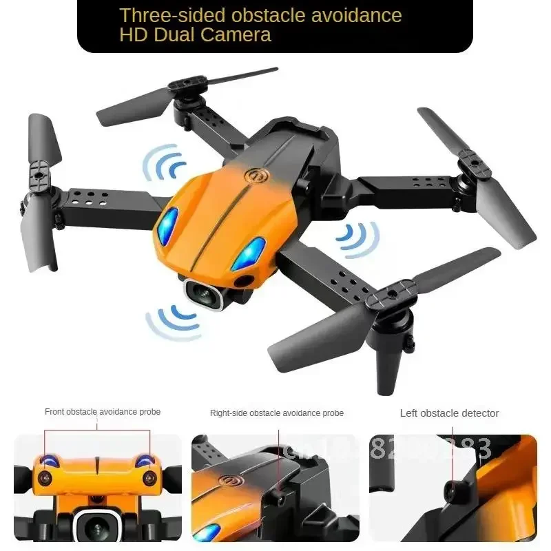 Mini KY907 Drone Intelligent Three-Sided Obstacle Avoidance Folding Quadcopter HD 4K Camera Remote Control Toy