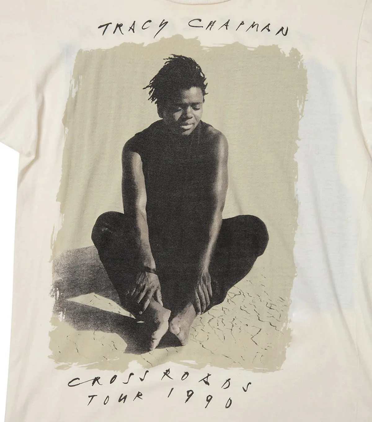 VTG Tracy Chapman white T shirt unisex tee All sizes S to 5XL JJ3172