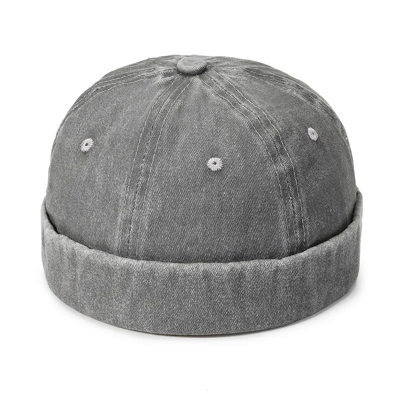 Street-Style Soft-Top Washed Hip-Hop Kappe - Unisex & Vielseitiger Farmerhut – Detail 12