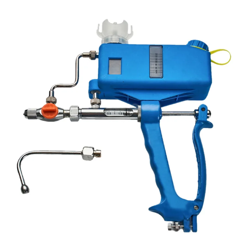 Durable and Convenient Veterinary Medicine Dispenser Precise Dosage Drenching for Livestock and Poultry Medication in Farms  fas view 2