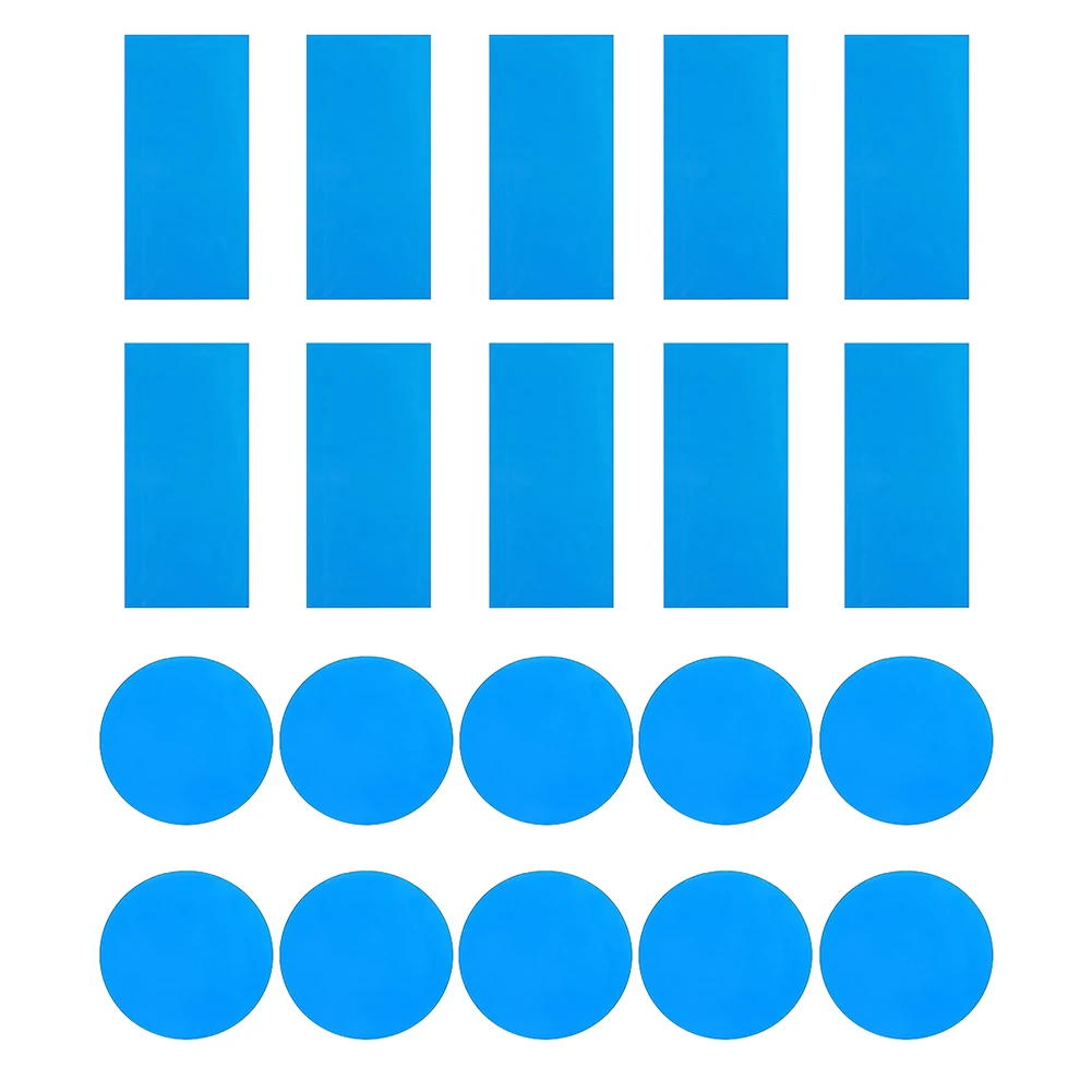 10 قطعة بركة إصلاح التصحيح ذاتية اللصق بولي كلوريد الفينيل حمام سباحة التصحيح متعددة الوظائف مقاومة للاهتراء قارب قابل للنفخ لوازم #2