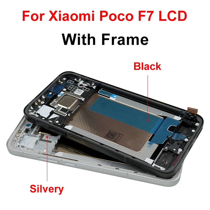 6.83" Super AMOLED For XIAOMI POCO F7 LCD Touch Screen For  POCO f7 lcd 25053PC47G 25053PC47I Display Digitizer Replacement