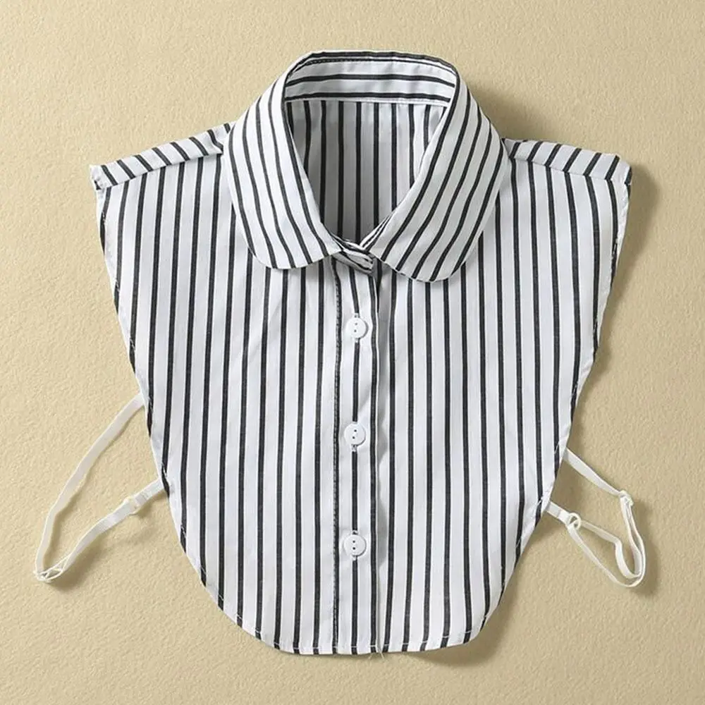 Fashion Fake Collar Blouse Vintage Detachable Shirt False Collar Lapel Blouse Top Women Clothes Accessories