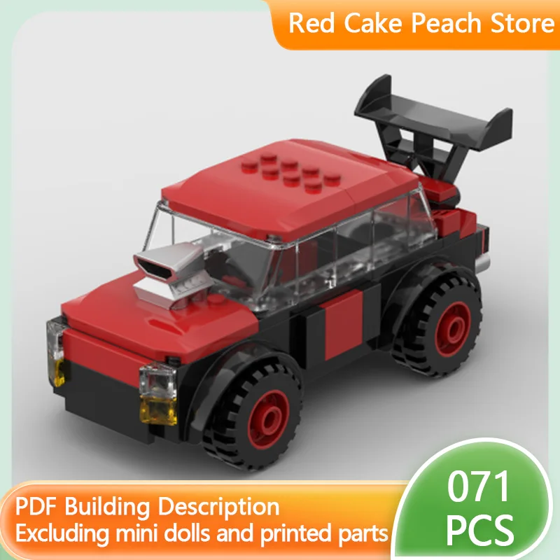 

Speed Racing Car Model MOC Building Bricks Street Race Car Modular Technology Children Holiday Gifts Assemble Toys Suit