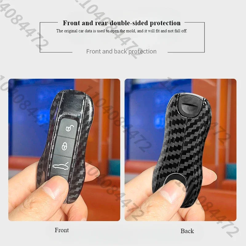 Per Porsche Cayenne Macan 911Boxster Cayman Panamera Car Key Case Cover Shell Key Shell Holder Cover plastica