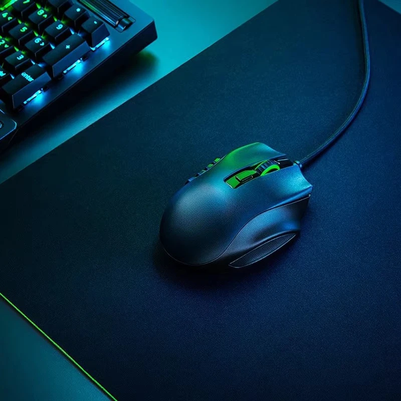 Naga V2 HyperSpeed Wireless MMO Gaming Mouse 19 Programmable Buttons 30K Optical Sensor Mechanical Mouse Switches Gen 2