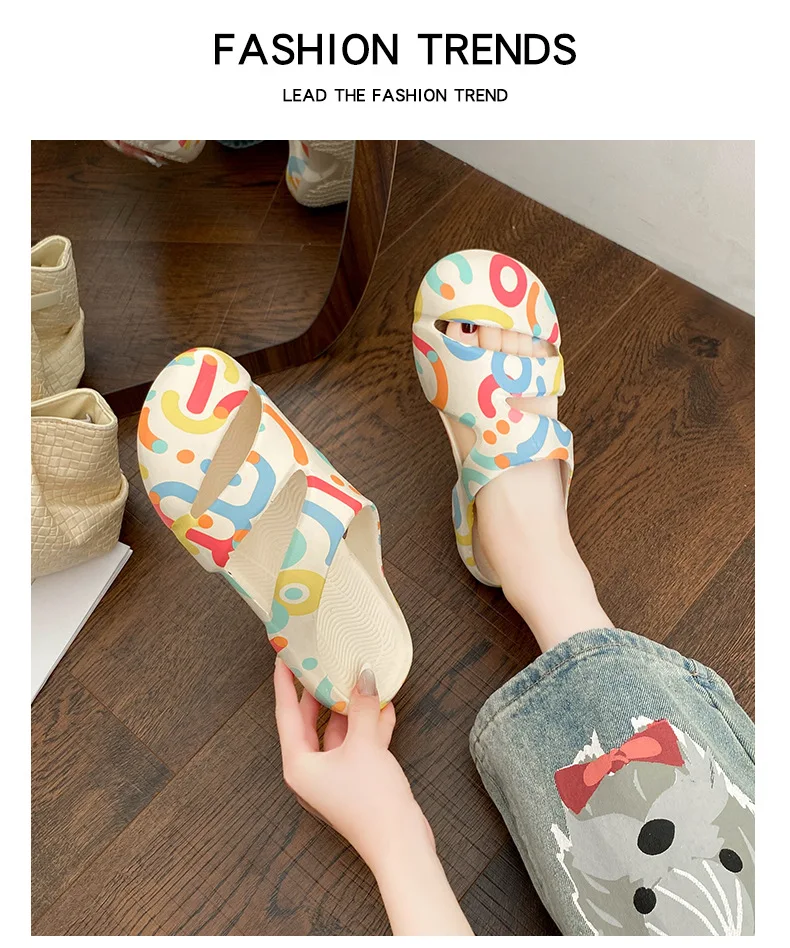 2026 Sommer Neue Ballett-Lochschuhe – Beliebte, niedliche, atmungsaktive Damen-Strandschuhe, schlichte, lässige koreanische Outdoor-Alltagsslipper – Detail 11