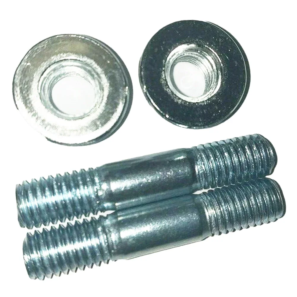 Chainsaw Bar Nuts Garden Medium Carbon Steel Outdoor Parts Yard & Bar Studs 4pcs Set 62cc Accs Equipment Practical