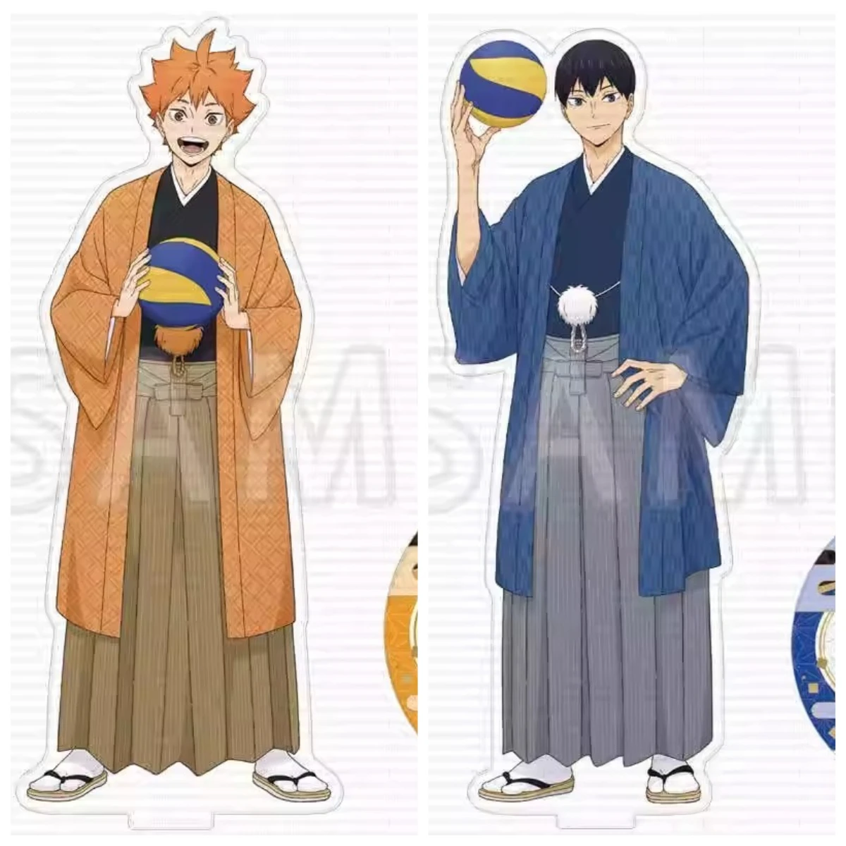 

Game Shoyo Hinata Tobio Kageyama Acrylic Stand Doll Anime Figure Model Plate Cosplay Toy for Gift