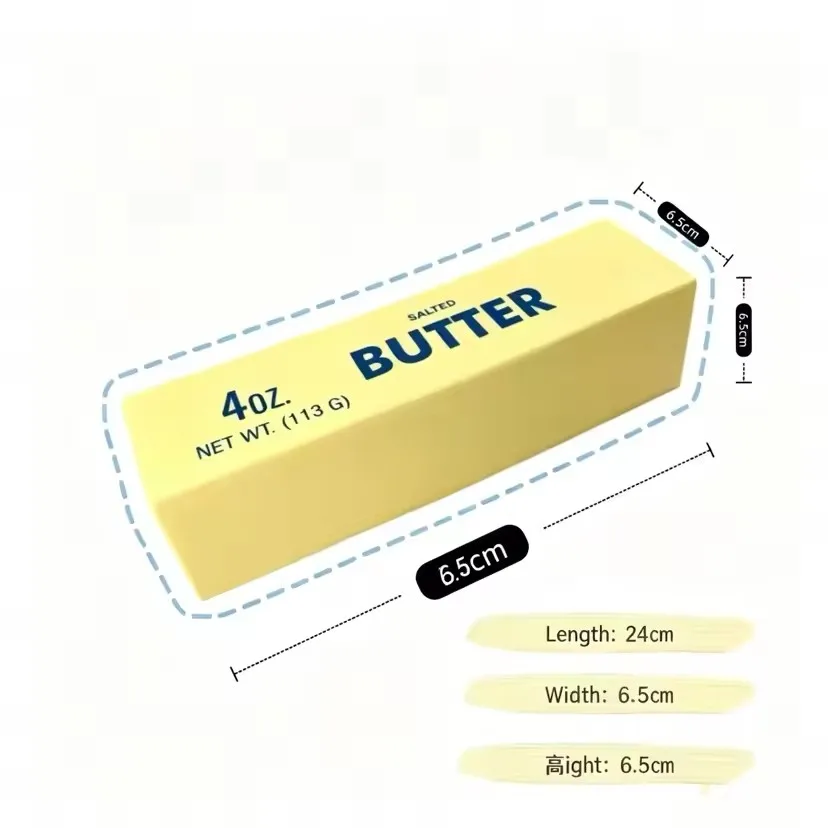 Neuer Butter-Stick Milchstreifen Quetschspielzeug Langsam Zurückfederndes Weiches Stressabbau-Spielzeug 2026 – Detail 6