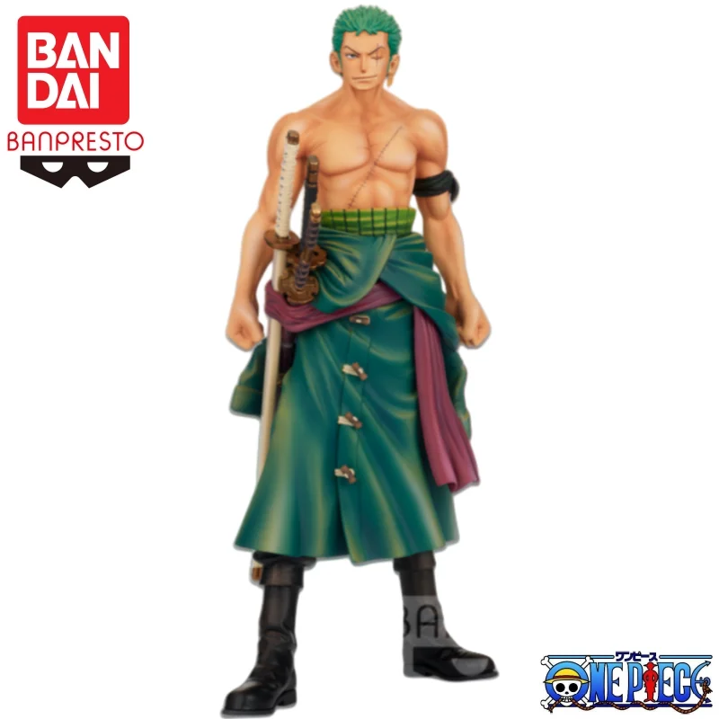 Disponibile Bandai Genuine One Piece Chronicles MSP Zoro Spada a tre spazole Scenario Figure Action Doll Collection Regali