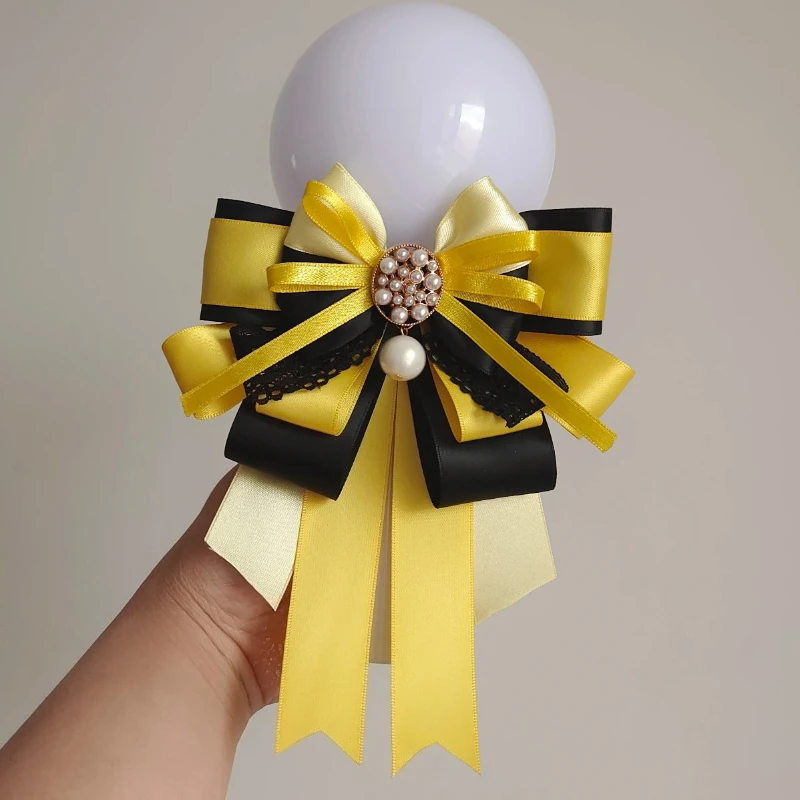 

Оригинальные бабочки-лолита с кружевом и лентами, аксессуары для аниме-концертов, светящиеся палочки, женские модные цветочные броши для воротника