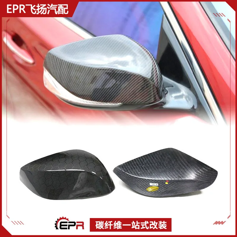 

Подходит для деталей модификации из углеродного волокна Infiniti nfiniti Q50, крышки зеркала заднего вида, нашивки на крышку зеркала заднего вида