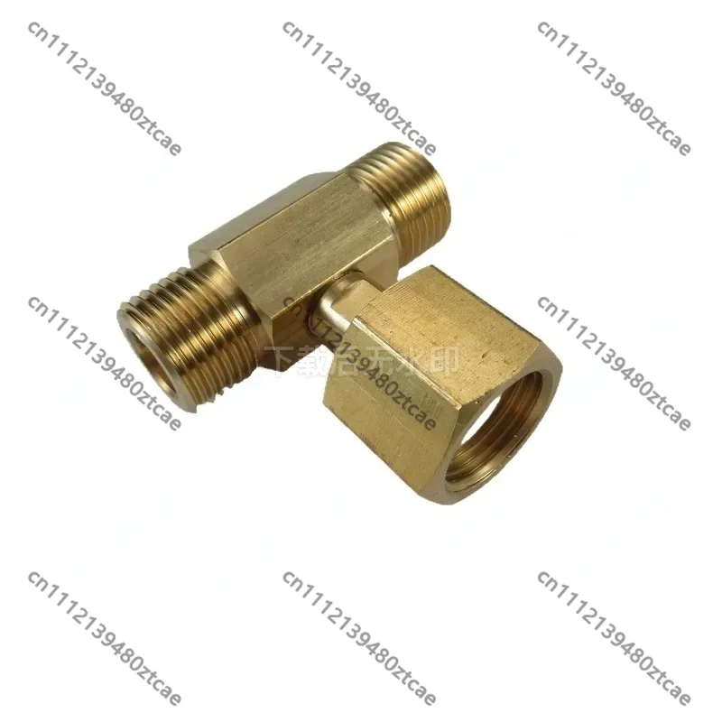 

CO2 Regulator W21.8-14 Aquarium Tank Tee Adapter Fish Tank Air Connection Fitting
