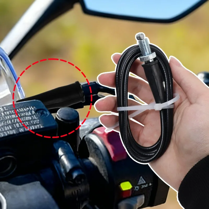 العالمي للدراجات النارية الطوارئ دواسة فرامل خنق طقم تصليح الأسلاك الدراجة Ttr 125 خنق موصل الجسم المحرك ATV مدخل هواء #6