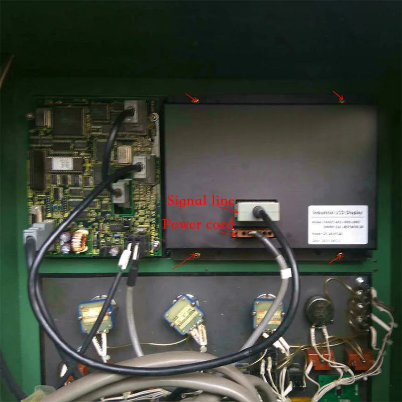 Imagem -05 - Lcd Industrial de Polegadas A61l0001-0093 0076 0086 0092 0095 0072 0090 0096 0074 0092 para Display Fanuc Crt d9 Mm11a 11b Kf-m7099h