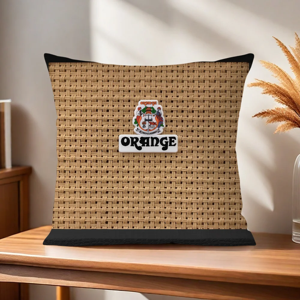 Kissenbezug im Aussehen eines klassischen Gitarrenlautsprechers für Zuhause, Sofa, Wohnzimmer, Büro, Café, Auto. – Detail 5
