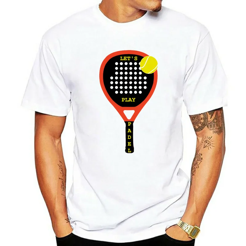 Men tshirt Clothes and gadgets of padel.  Slim Fit T Shirt women T-Shirt tees top