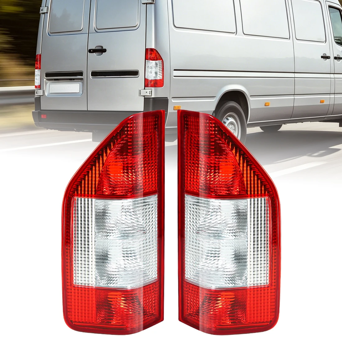 

Tail Light For Mercedes-Benz Sprinter 1996-2006 Car Rear Brake Lamp Tail Light Turn Signal Light Without Bulb Car Accessories