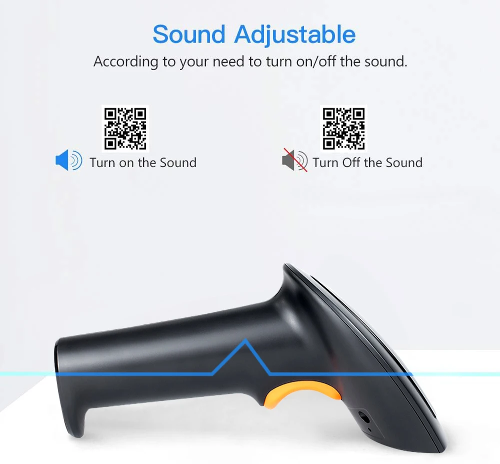 New Arrival HS-25 2D 1D Wired Bar Code QR Code Scanner Reader USB Interface