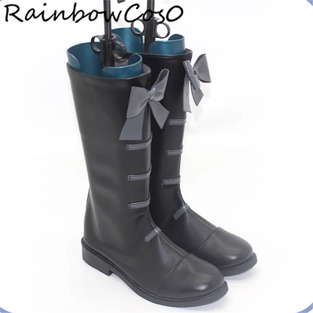 Black leopard Kemono Friends Project Cosplay Shoes Boots Game Anime Party Halloween RainbowCos0 W5462