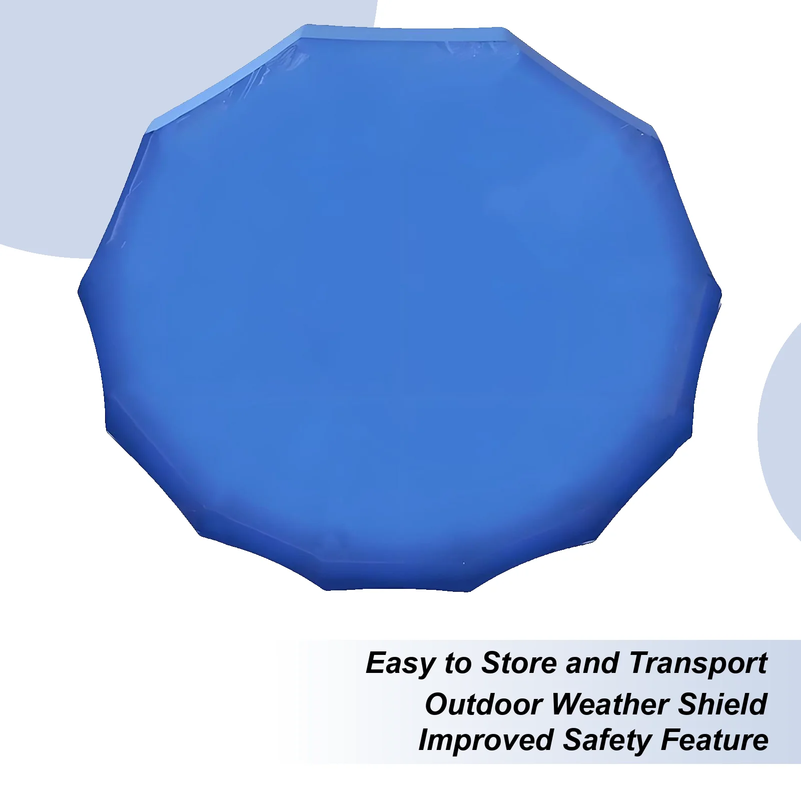

Trampoline Canopy Trampoline Rainproof Top Outdoor Sports Weatherproof Sunshade Cover For Outdoor Playground Backyard Garden