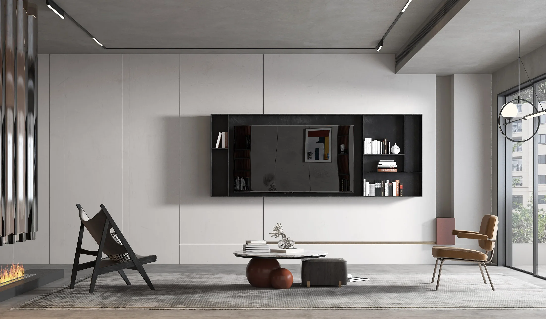Modern Design Luxury Full Wall Panels Living Room Interior Wall Panels