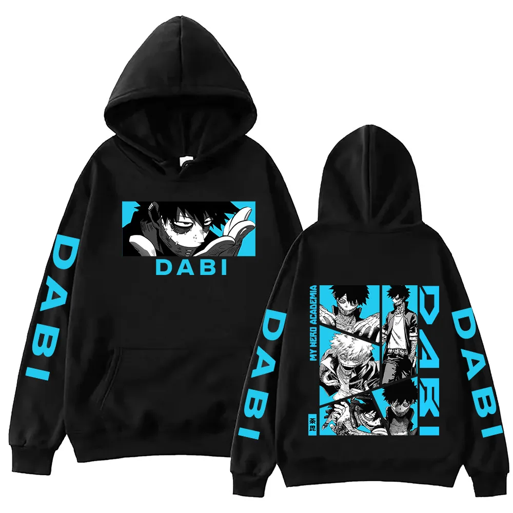 Anime  My Hero Academia Dabi Hoodie Harajuku Hip Hop Pullover Tops Fans Gift