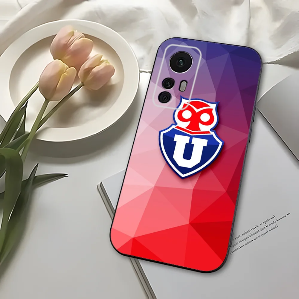 Chile U-University Logo Phone Case For Xiaomi 11 Redmi Note 11 5G 8T 9A 9 10T Note8Pro Note9 12SUltra Black Case