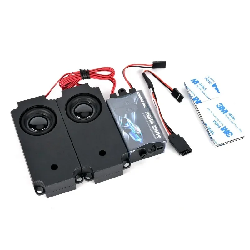 Simulador de sonido del motor, 10 tipos de reemplazo de sonido para 1/10, 1/8, 1/6, modelo RC, accesorios de carreras para Buggy