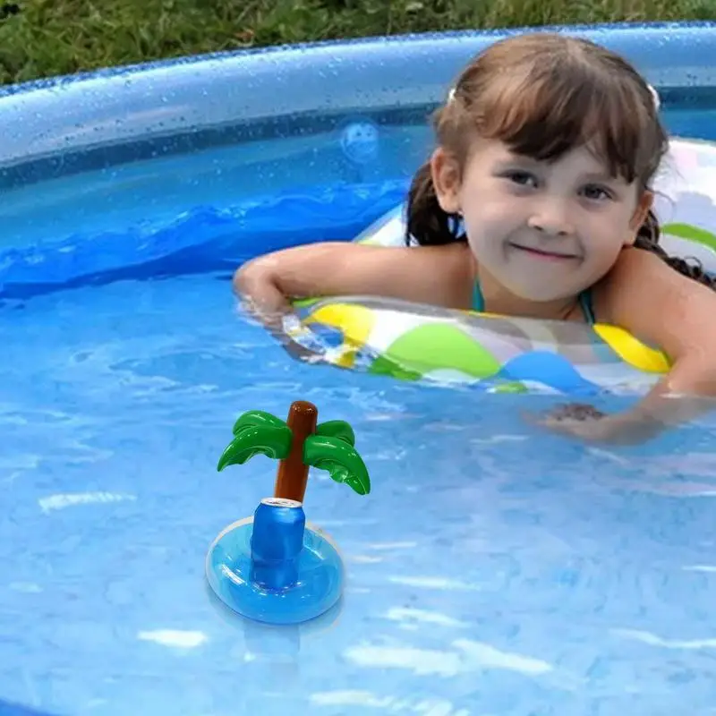 Drink Drijvers Voor Zwembad Schattige Herbruikbare Zwembad Floaties Lichtgewicht Draagbare Drank Drijvers Zwembad Accessoires Leuk Voor Kinderen Jongens Meisjes