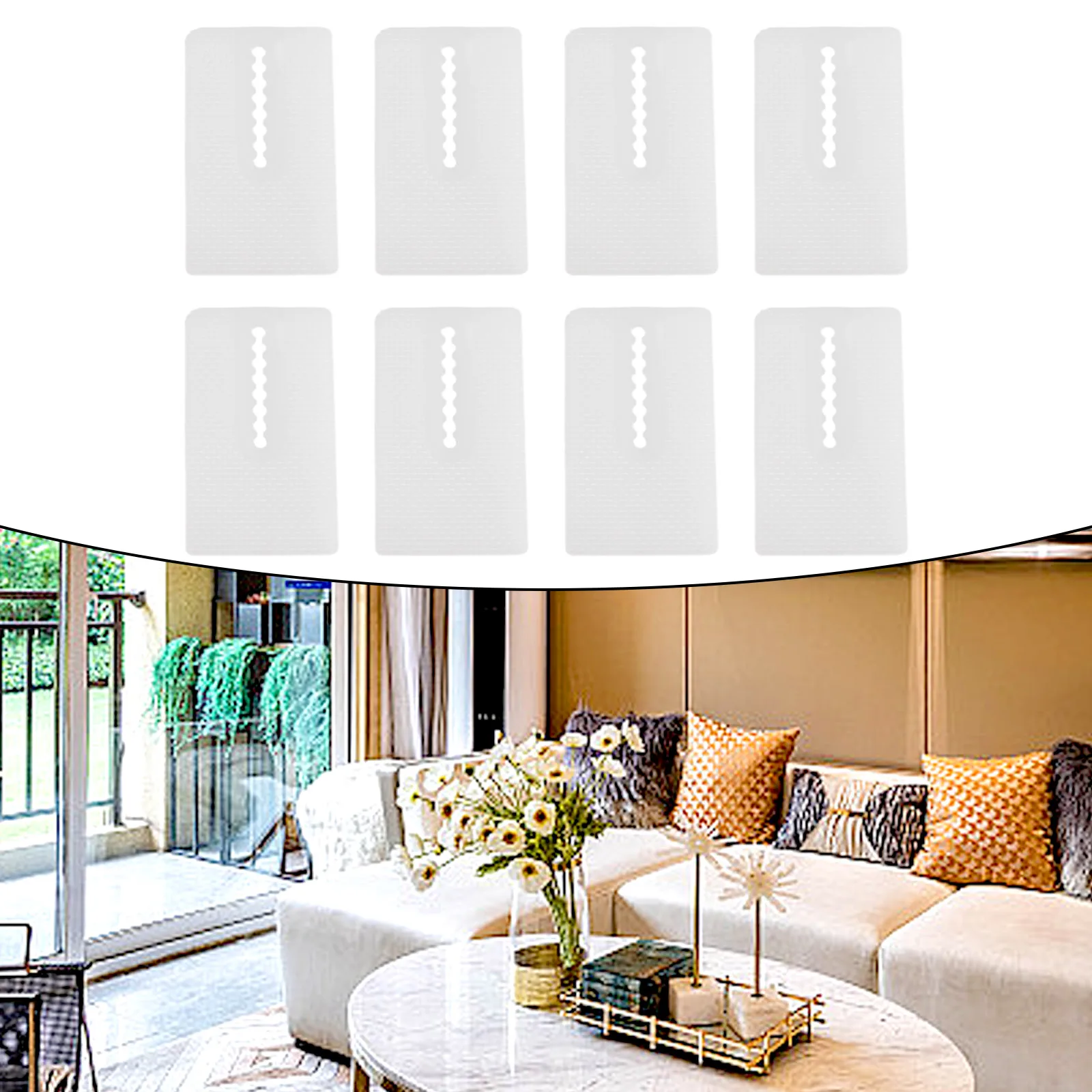 

Многоцелевые 8 шт. прокладки для унитаза, выравнивающие прокладки, клиновая прокладка, высокое качество, 49*29*6,5 мм, штабелируемые, прозрачные, белые