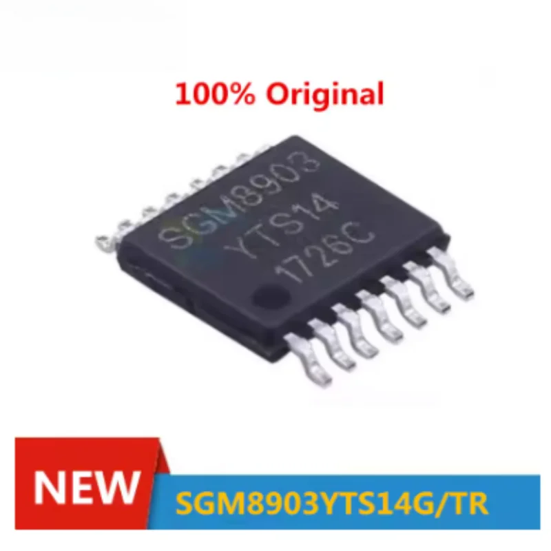 10PCS SGM89000YTS14G SGM8903YTS14G SGM8634XTS14 SGMICRO TSSOP14 Audio Line Driver Quad Op Amp Low Noise Capless Audio Amplifier