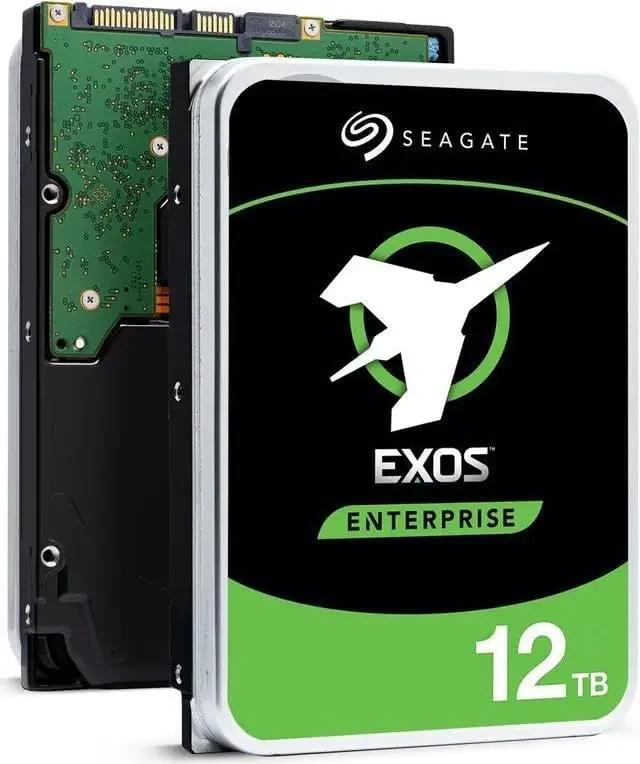 Seagate Exos X12 12TB SATA 6Gb/s 256MB Cache Enterprise Hard Drive 3.5in (ST12000NM0127) (Renewed)