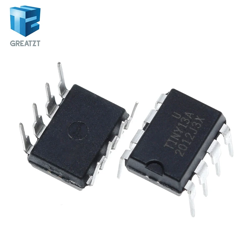 GREATZT 1/5PCS ATTINY13A-PU ATTINY13A ATMEL ATTINY13 13A-PU 8DIP IC