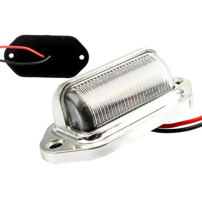 Luce targa a LED 12V/24V Luce targa impermeabile Fanale posteriore per camion SUV Rimorchio RV camion