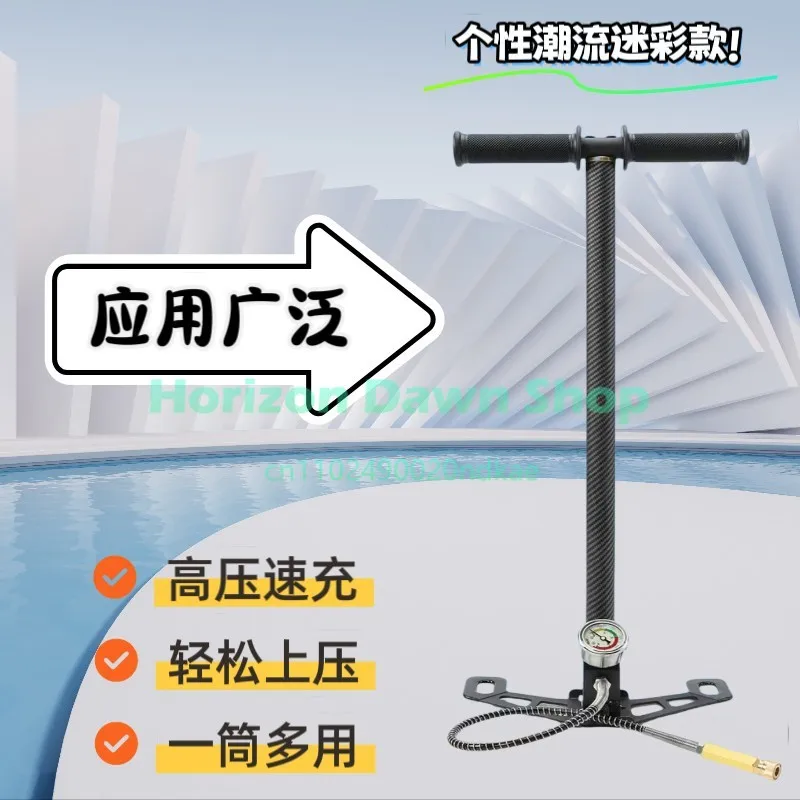Four-stage air pump for bottle filling, ultra-high pressure pump 30mpa stainless steel air compression 40mpa