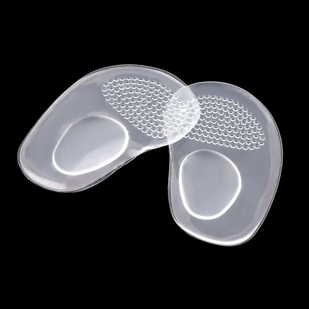 High Heel Half Sole Support Comfy Ball Gel Insert Care Metatarsal Cushion Insoles Foot Silicone