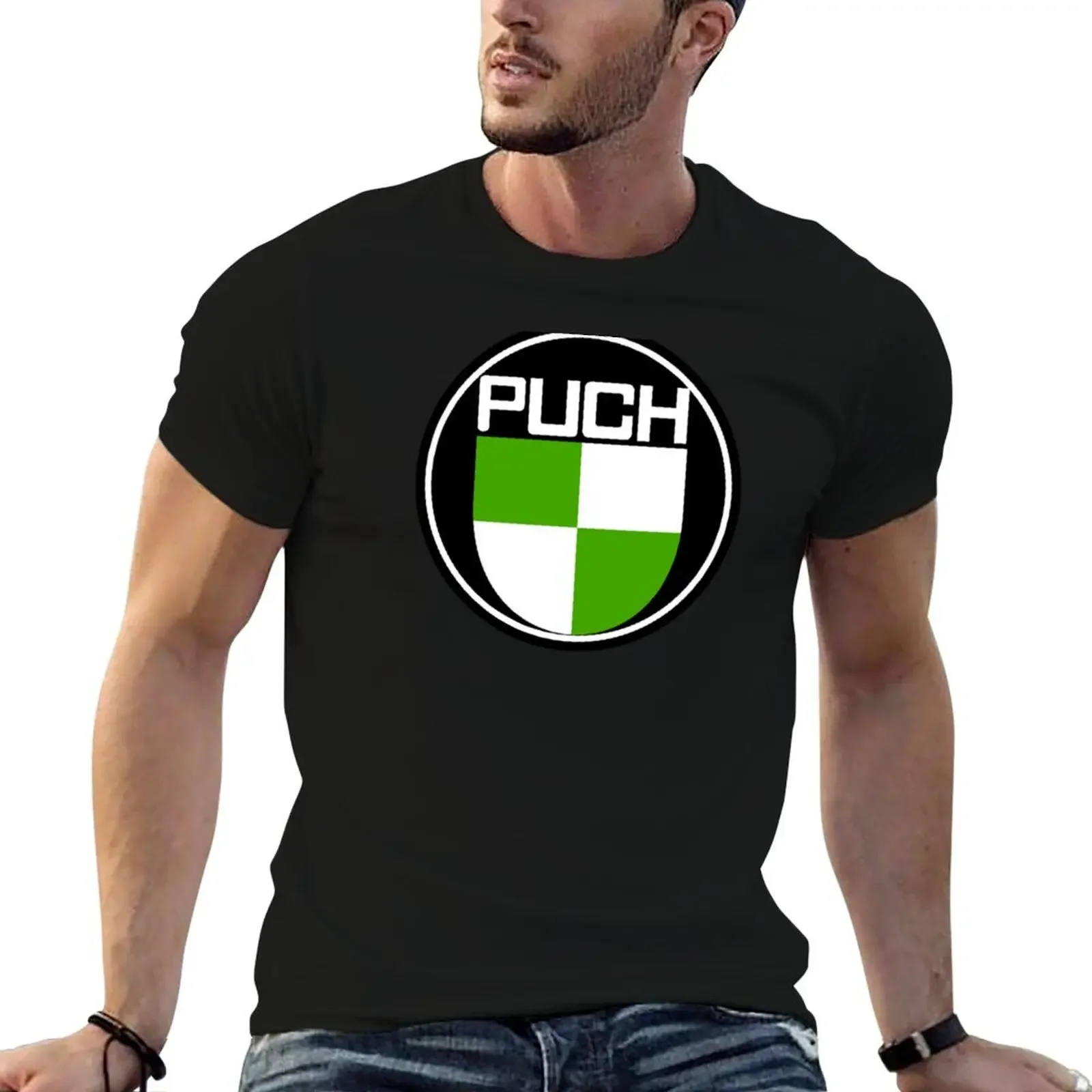 

PUCH MOTORCYCLES T-Shirt heavyweights funny shirt cotton graphic shirts blanks outfits for men