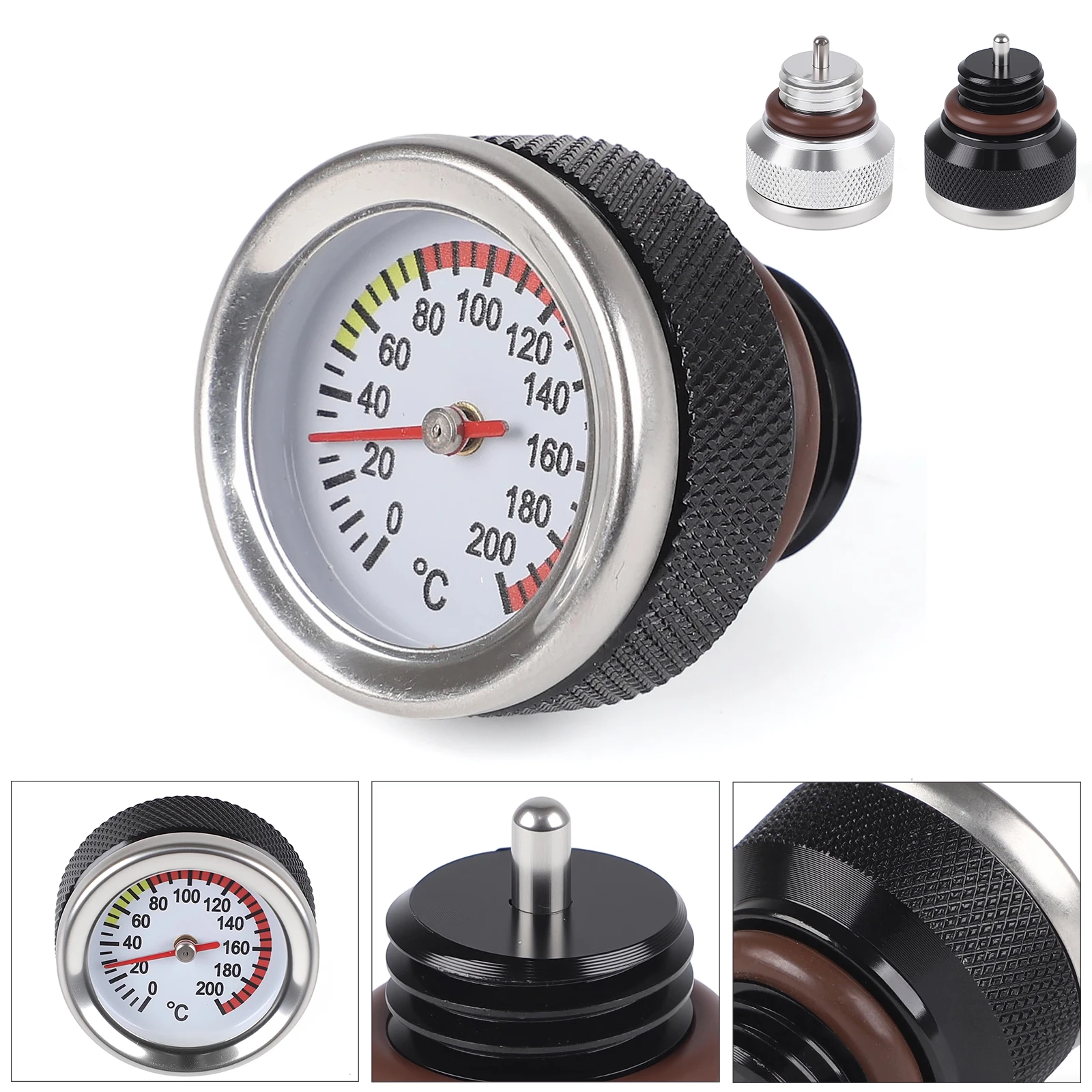 M20x1.5 Motorrad-Temperaturuhr Ölmesser Temperaturanzeige Motorzubehör für Haojue TR300 / Harley-Davidson X350 – Detail 7